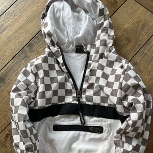 Little Bipsy Checkered Windbreaker